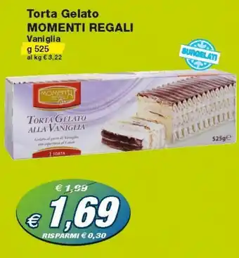 Prix Quality Momenti Regali Torta Gelato 525g offerta