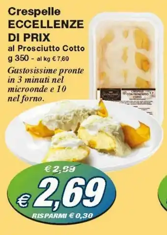 Prix Quality Eccellenze di Prix Crespelle 350g offerta