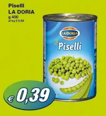 Prix Quality La Doria Piselli 400g offerta