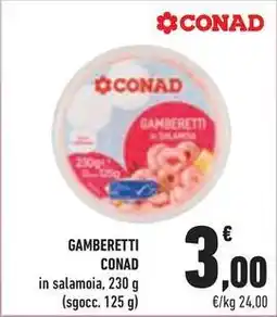 Conad City Gamberetti CONAD offerta