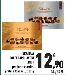 Conad City Scatola dolci capolavori LINDT offerta