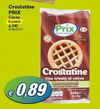 Prix Crostatine 6 pezzi 240g