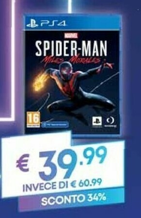 Unieuro Spider-man offerta