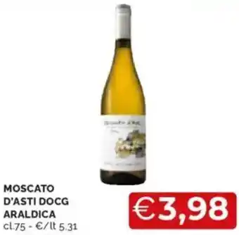 Mercatò Moscato d'asti DOCG ARALDICA offerta