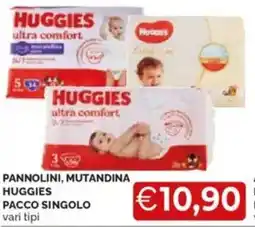 Mercatò Pannolini, mutandina HUGGIES pacco singolo offerta