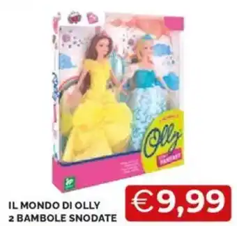 Mercatò Il mondo di olly 2 bambole snodate offerta