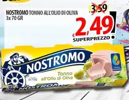Il Genio Supermercato Nostromo tonno all'olio di oliva offerta