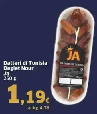 Sigma Datteri di tunisia deglet nour JA offerta