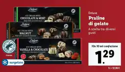 Lidl Deluxe Praline di gelato offerta