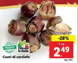 Lidl Cuori di carciofo offerta