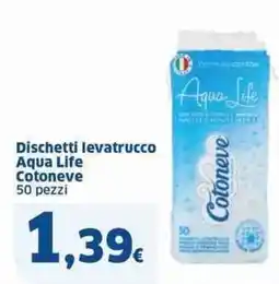 Sigma Dischetti levatrucco Aqua Life Cotoneve offerta