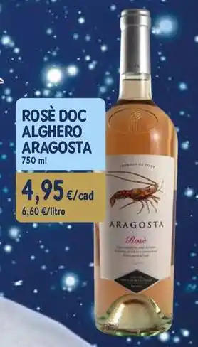 Sapore di Mare Rosè doc alghero aragosta offerta