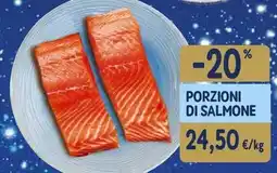 Sapore di Mare Porzioni di salmone offerta