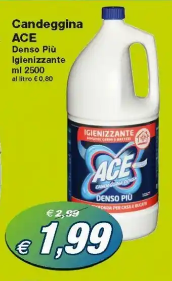 Prix Quality Ace Candeggina 2500ml offerta