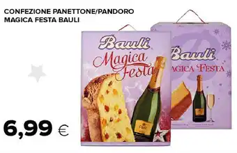 Tigre Confezione panettone/pandoro magica festa bauli offerta