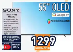 Unieuro SONY SMART TV OLED XR55A83L offerta