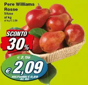 Prix Quality Pere Williams Rosse offerta
