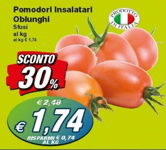 Prix Quality Pomodori Insalatari Oblunghi offerta
