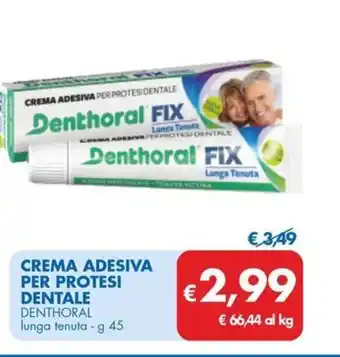 MD Discount Crema adesiva per protesi dentale DENTHORAL offerta