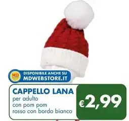 MD Discount Cappello lana offerta