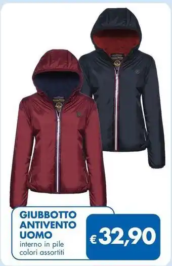 MD Discount Giubbotto antivento uomo offerta