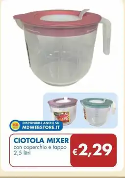 MD Discount Ciotola mixer offerta