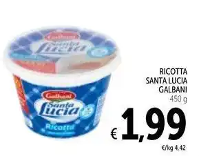 Spazio Conad Ricotta santa lucia GALBANI offerta