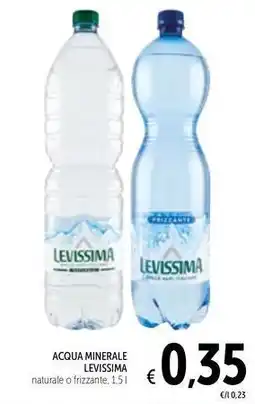 Spazio Conad Acqua minerale LEVISSIMA offerta