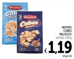 Spazio Conad Wafers cubes BALOCCO offerta