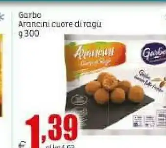Elite Garbo arancini cuore di ragu offerta