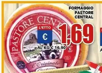 Vivo Supermercati Pastore central formaggio offerta
