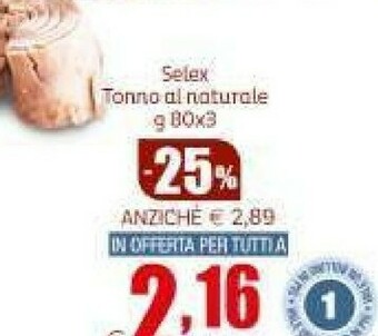 Elite Tonno al naturale offerta