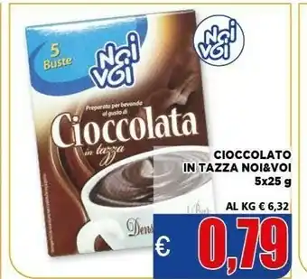 Vivo Supermercati Cioccolato in tazza 125 g offerta