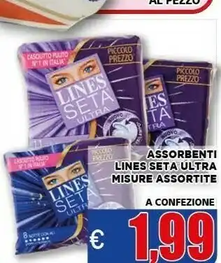 Vivo Supermercati Seta ultra con ali salviettine detergenti 11 pezzo(i) offerta