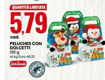 Peluches con dolcetti 125 g
