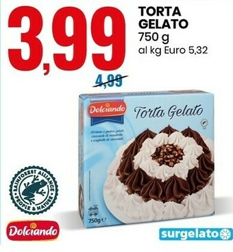 Eurospin Torta gelato offerta
