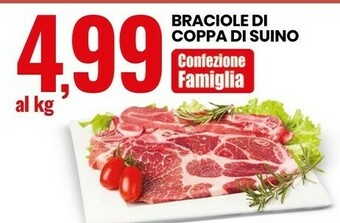 Eurospin Braciole di coppa di suino offerta