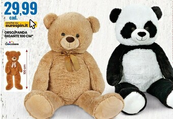 Panda gigante 100 cm