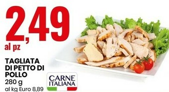 Eurospin Tagliata di petto di pollo offerta
