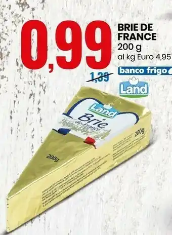 Eurospin Brie de france 200 g(ml) offerta