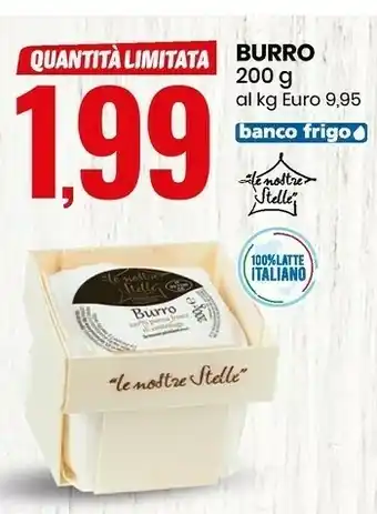 Eurospin Le nostre stelle burro 200 g offerta