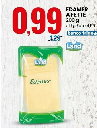 Edamer a fette