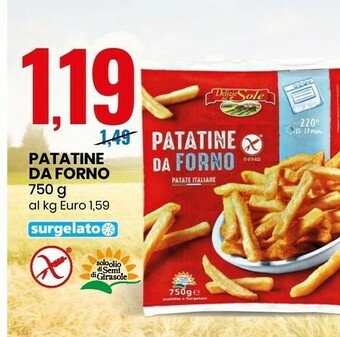 Eurospin Patatine da forno offerta