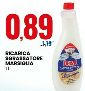 Ricarica sgrassatore marsiglia