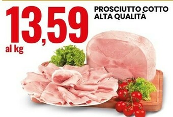 Eurospin Prosciutto cotto alta qualità offerta