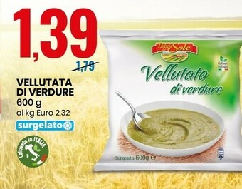 Eurospin Vellutata di verdure 600 g(ml) offerta