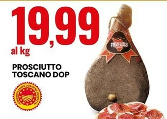 Eurospin Prosciutto toscano dop offerta