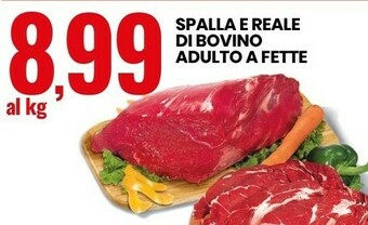 Eurospin Spalla e reale di bovino adulto a fette offerta