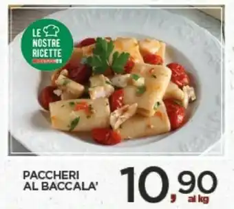 Paccheri al baccalà