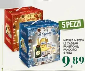 Interspar Le cadeau natale in festa panettone/ pandoro offerta